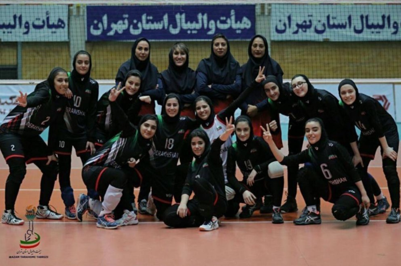 آکادمی والیبال دختران درخشان تهران