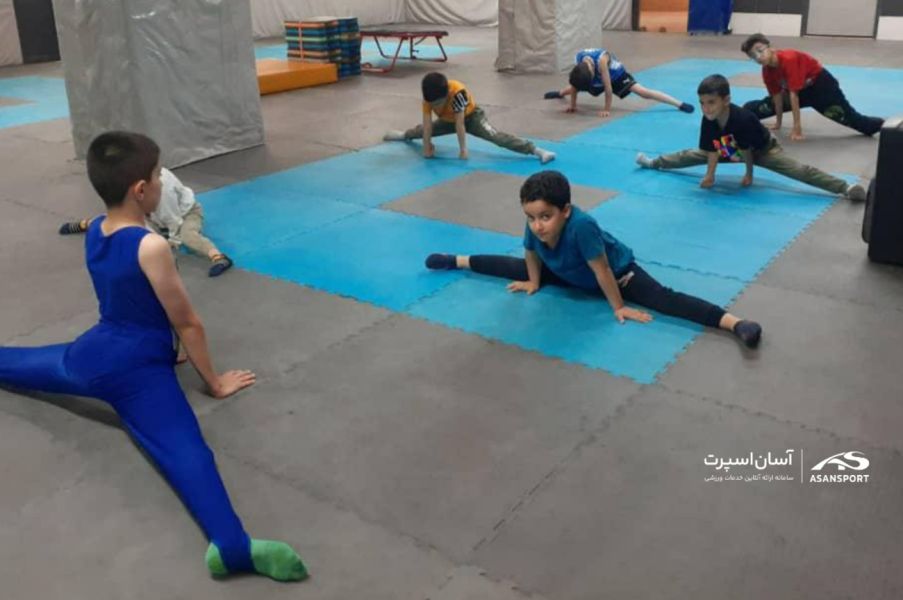تصویر کلاس ژیمناستیک آیدین نیک خواه بهرامی تهران