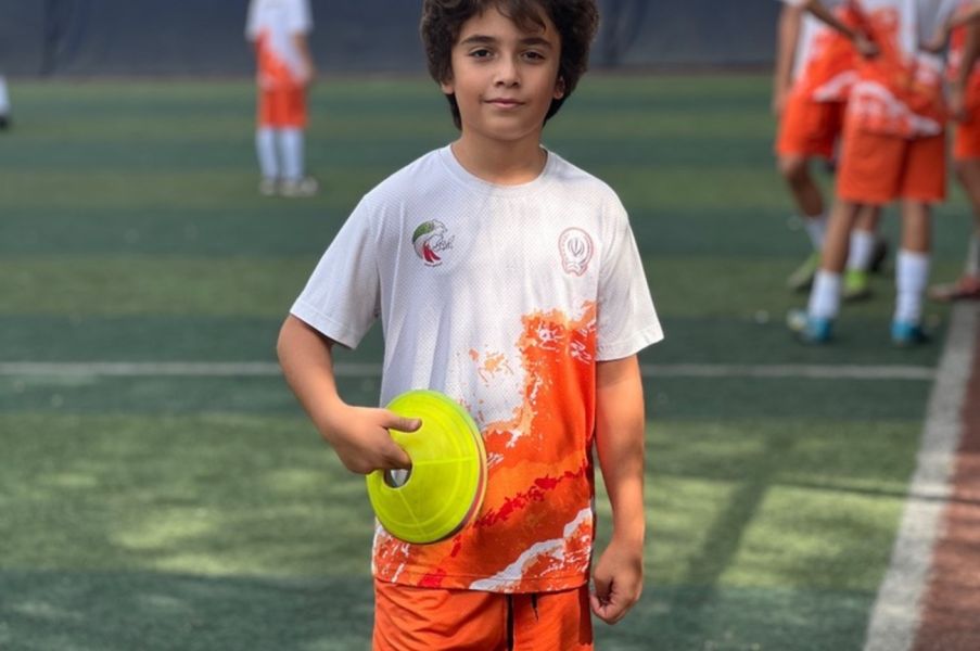 تصویر کلاس آموزش فوتبال داوود عباسی