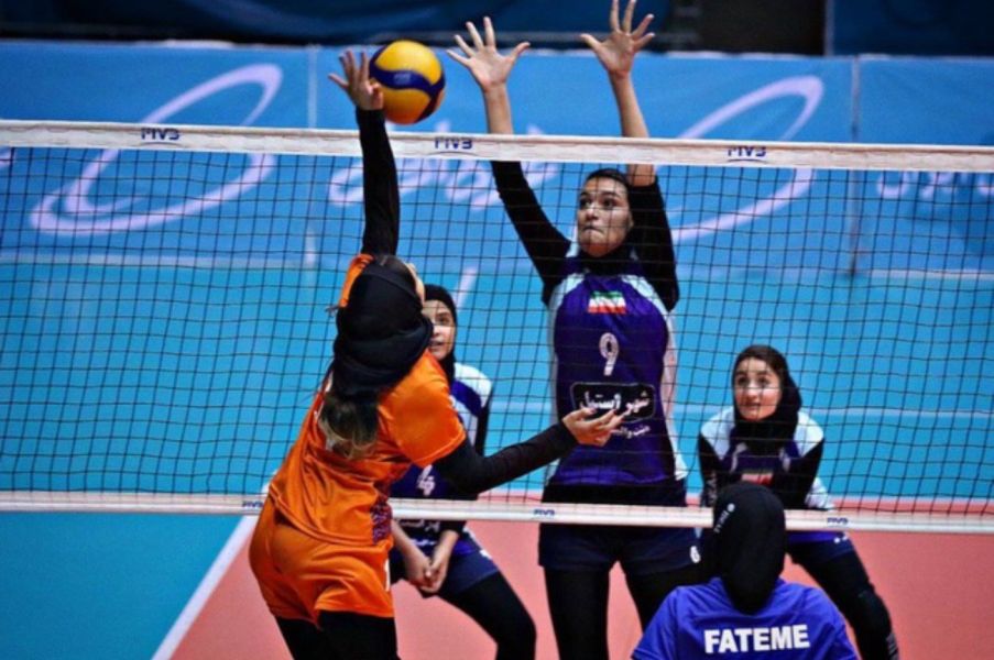 تصویر آکادمی والیبال آفتاب دختران تهران