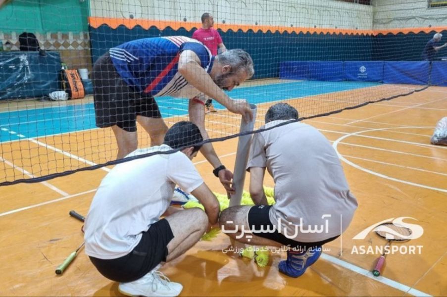 تصویر کلاس بدمینتون سینا فتحی تهران