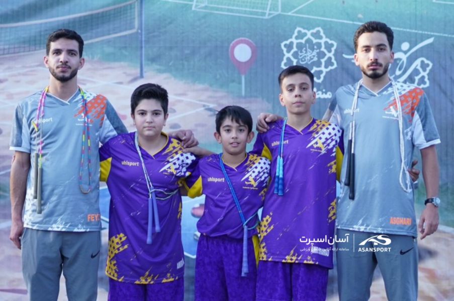 تصویر کلاس طناب زنی مهدی اصغری تهران