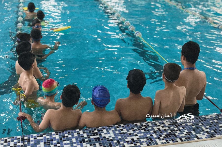 تصویر کلاس شنا محمد مهدی نوازنی کرج