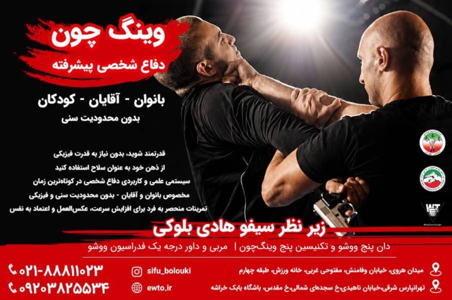 کلاس ووشو و وینگ چون هادی بلوکی(تهرانپارس) تهران