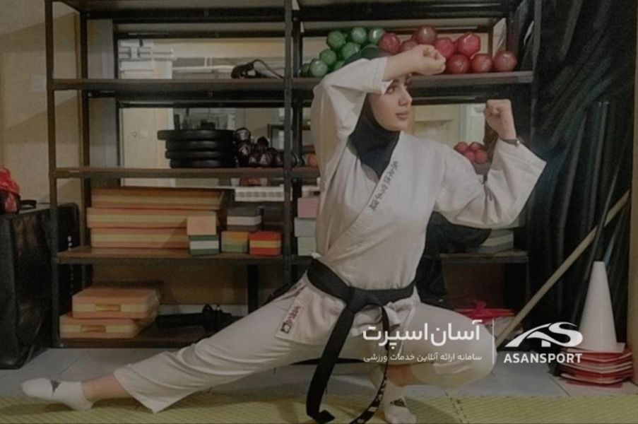 کلاس آنلاین کاراته و دفاع شخصی شیوا لشنی