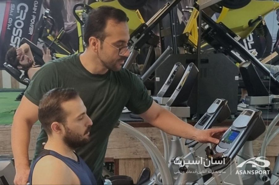 کلاس آمادگی جسمانی و پرسونال ترینر محمدرضا محمودی