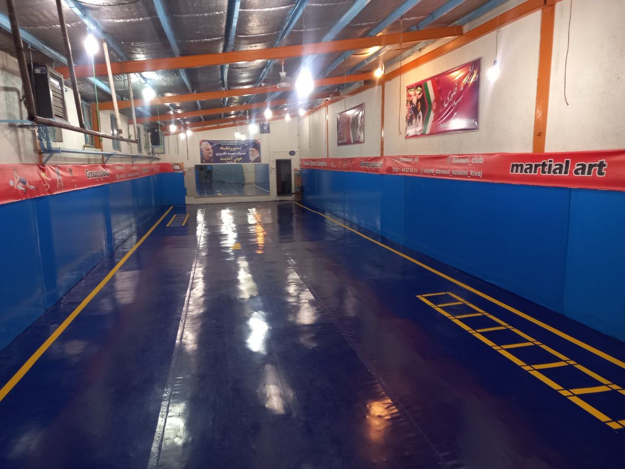 تصویر سالن رزمی شهید فکوری تهران
