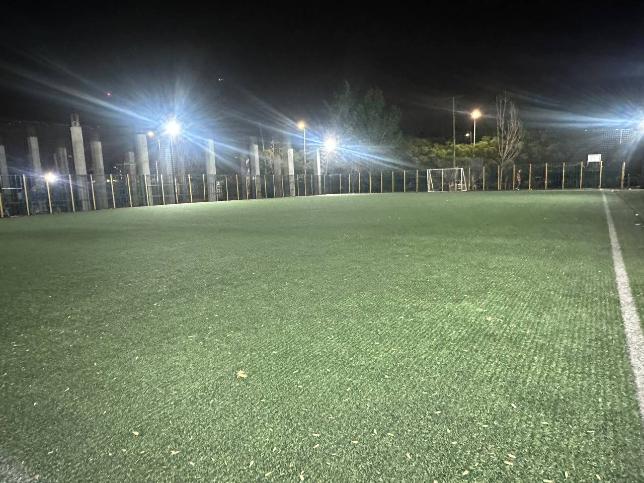 تصویر زمین چمن مصنوعی بهمن تهران