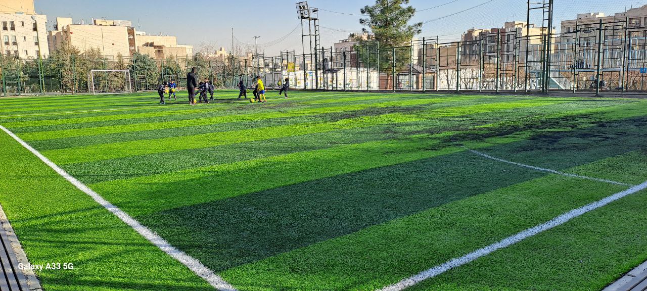 تصویر زمین چمن مصنوعی مرزداران تهران