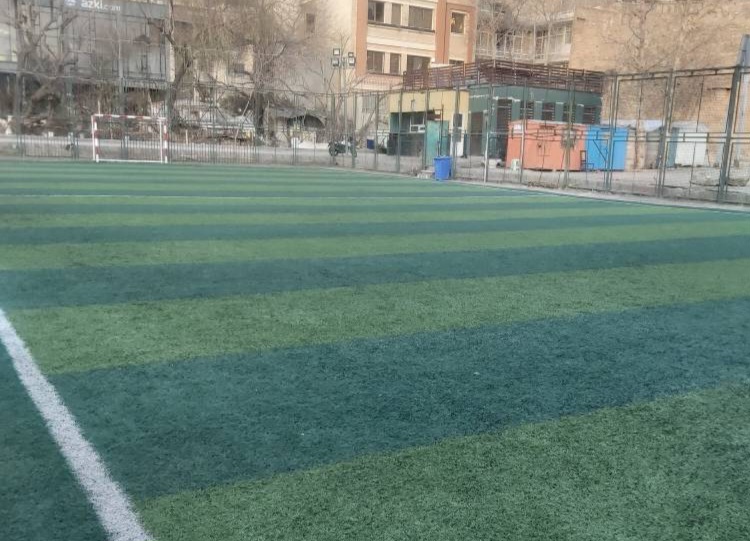 تصویر زمین چمن مصنوعی ولیعصر تهران