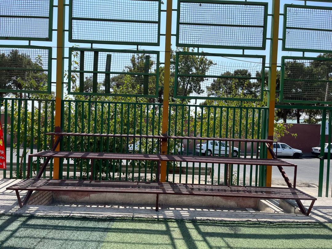 تصویر زمین چمن مصنوعی هدف تهران