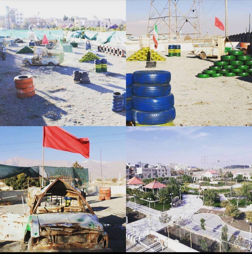 تصویر باشگاه پینت بال وحدت تهران