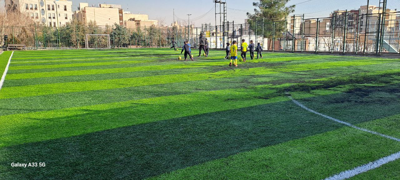 تصویر زمین چمن مصنوعی مرزداران تهران
