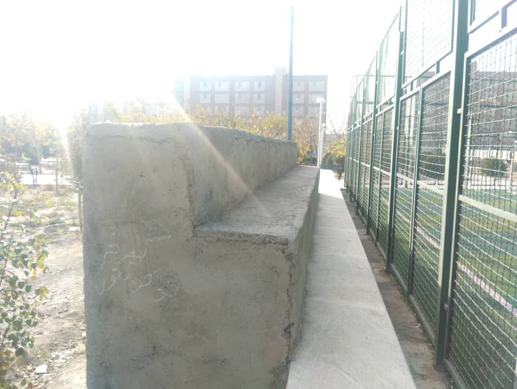 تصویر چمن مصنوعی مسکن ویژه تهران