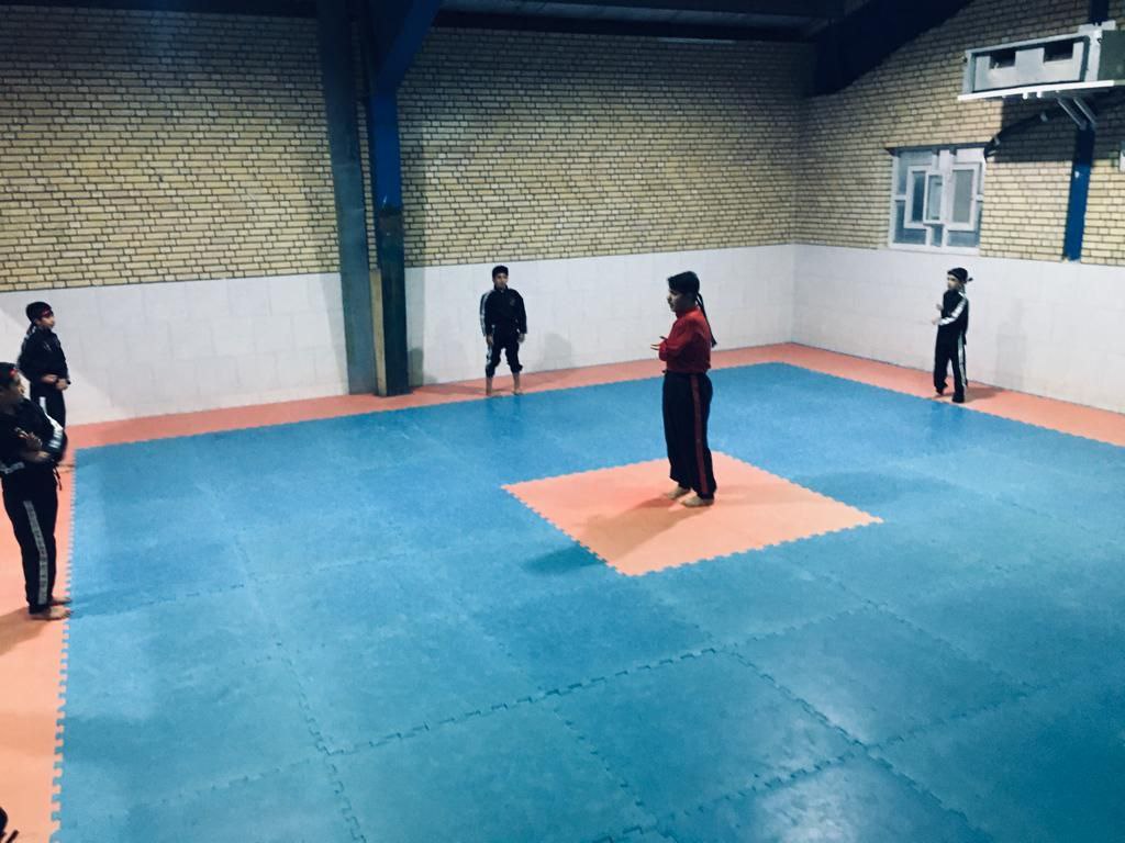 تصویر سالن آمادگی جسمانی و رزمی ولایت شیراز