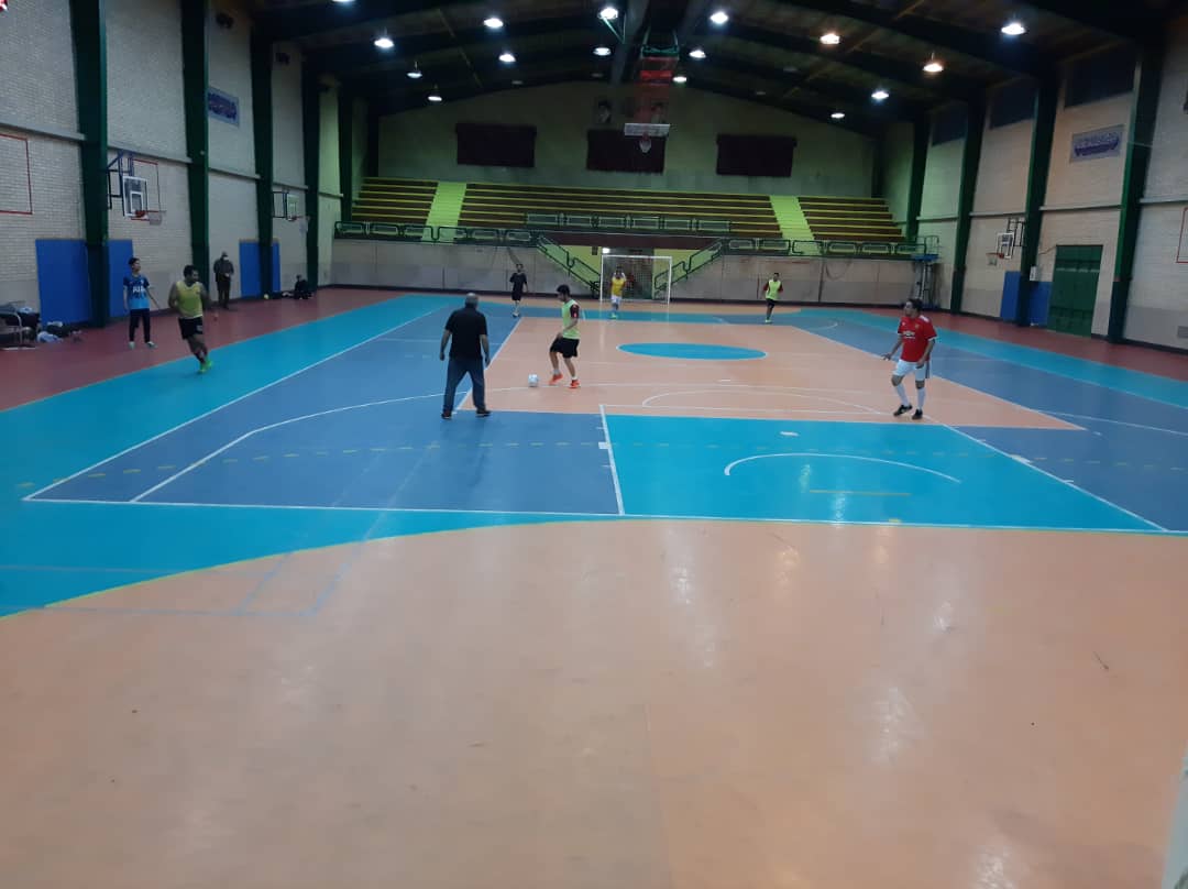 تصویر سالن فوتسال حیدری اصفهان
