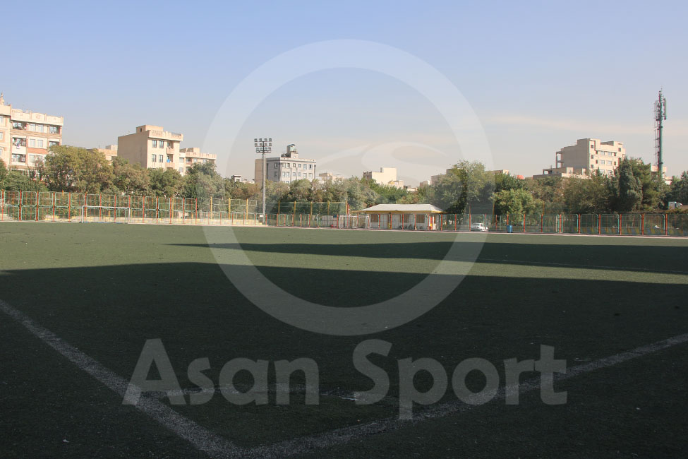 تصویر زمین چمن مصنوعی سهند تهران