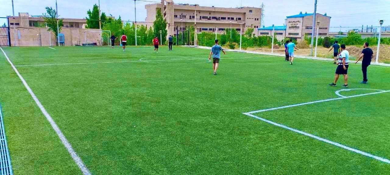 تصویر زمین چمن مصنوعی دانش تهران