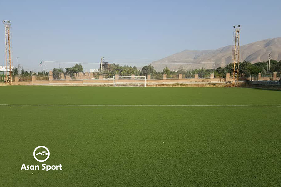 تصویر زمین چمن مصنوعی کوئیکا بزرگ تهران