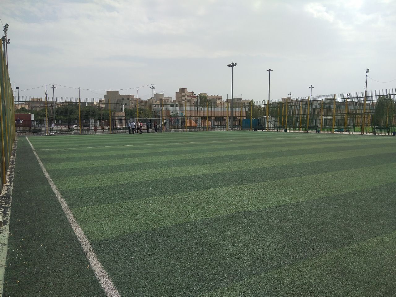 تصویر زمین چمن مصنوعی شهید حججی(1)تهران