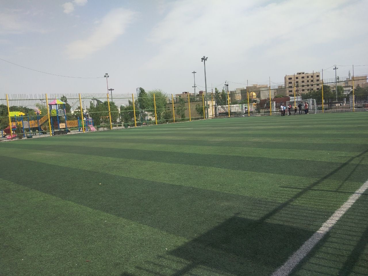تصویر زمین چمن مصنوعی شهید حججی(1)تهران