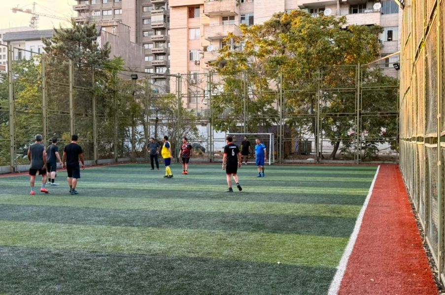 تصویر چمن مصنوعی شهدای دانشجو تهران
