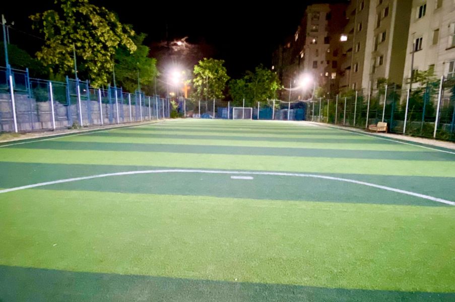 تصویر چمن مصنوعی شهدای سوهانک تهران