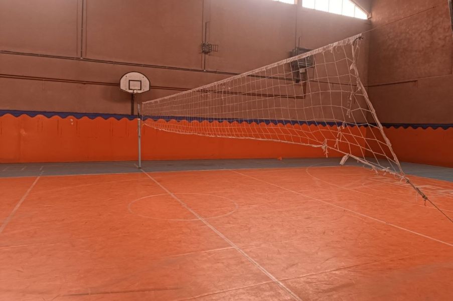 تصویر سالن بسکتبال و والیبال هاشمی رفسنجانی شهر قدس