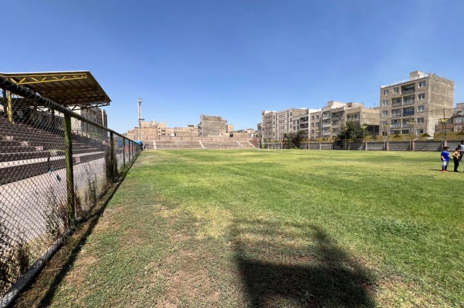 تصویر چمن طبیعی شهر سالم(شهرری)تهران