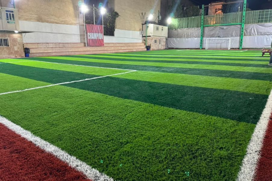 تصویر زمین چمن مصنوعی شهدای ضرابخانه تهران