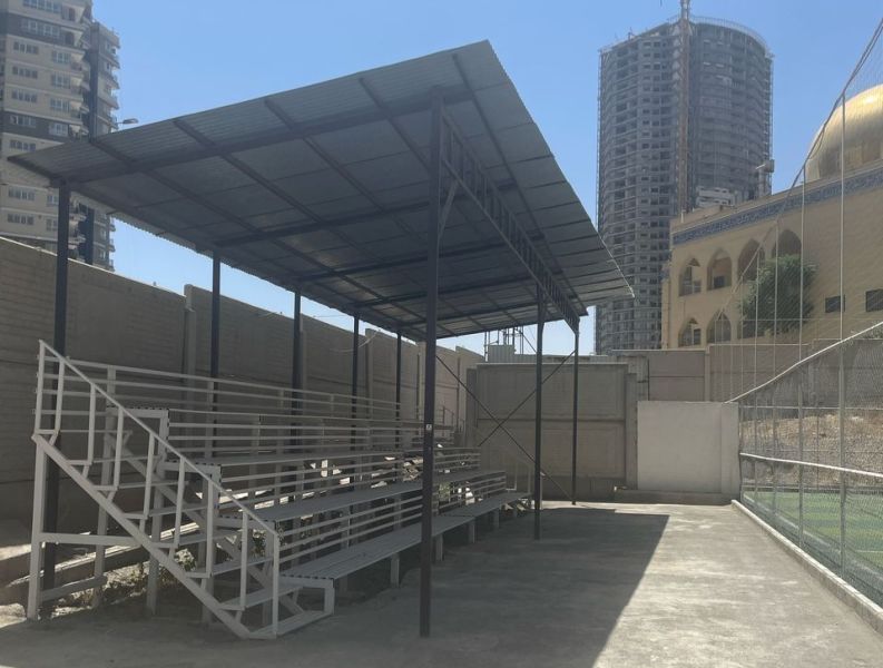 تصویر زمین چمن مصنوعی FGB تهران