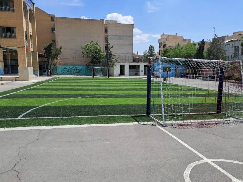 تصویر چمن مصنوعی شهید فخری زاده تهران