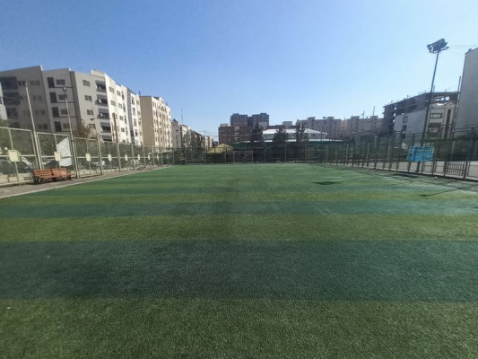تصویر زمین چمن مصنوعی بیمه تهران