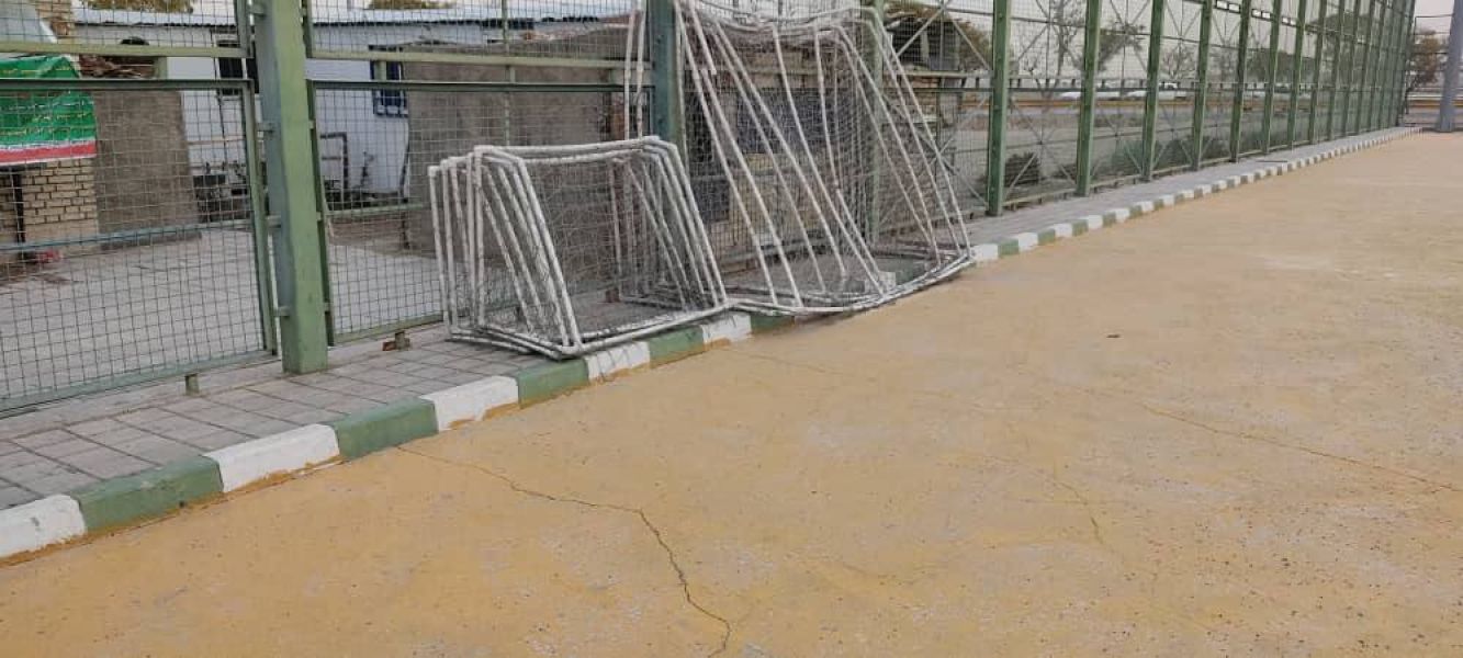 تصویر چمن مصنوعی شهید مرتضی عبدالله وند تهران