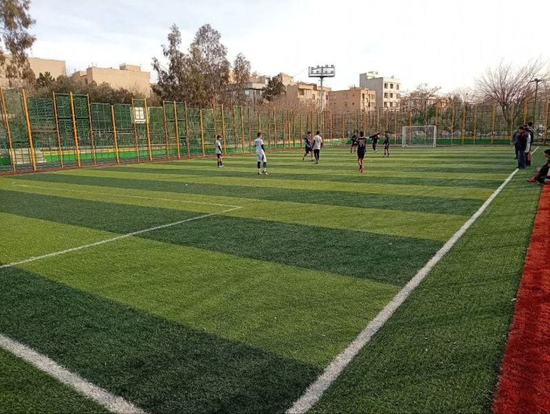 تصویر چمن مصنوعی شهید صالح بنا انزاهی تهران
