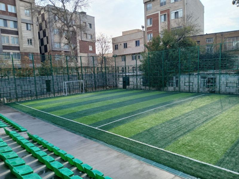 تصویر زمین چمن مصنوعی کانون شهید رجایی تهران