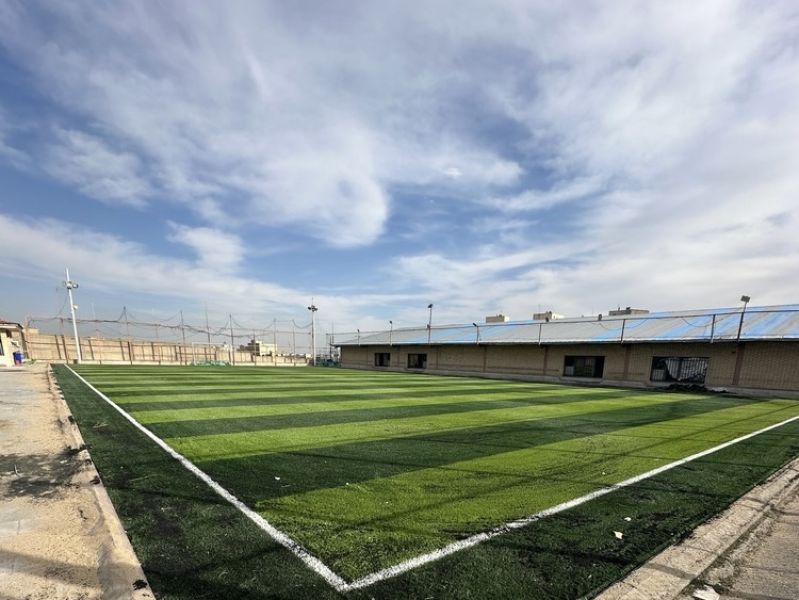 تصویر چمن مصنوعی شهدای حصارک تهران