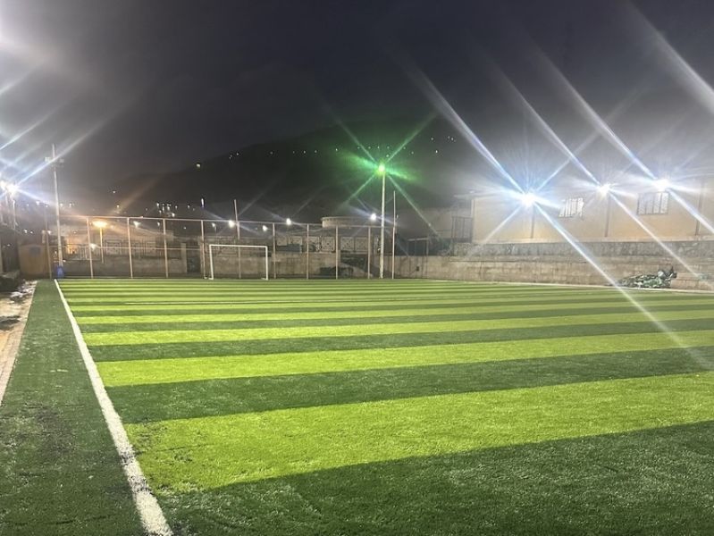 تصویر چمن مصنوعی شهدای حصارک تهران