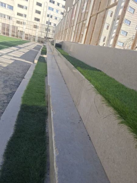 تصویر زمین چمن مصنوعی هویزه شیراز