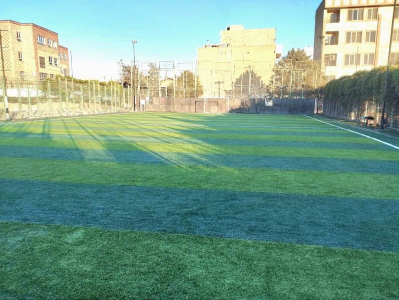 تصویر زمین چمن مصنوعی دریا تهران