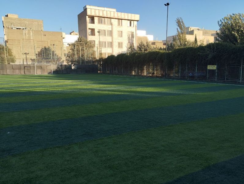 تصویر زمین چمن مصنوعی دریا تهران