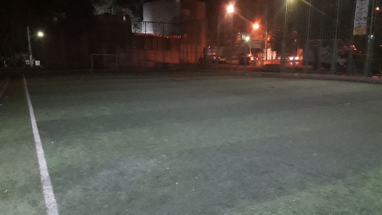 تصویر چمن مصنوعی شهید چراغی تهران