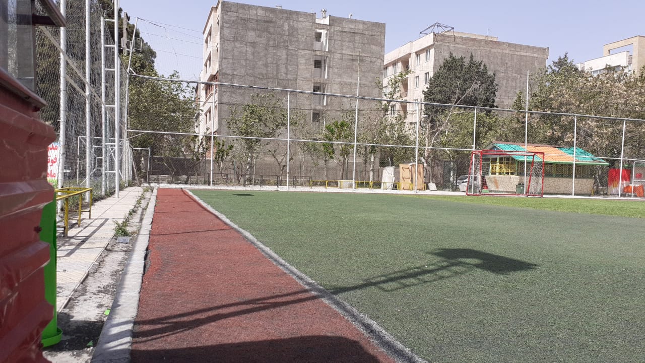 تصویر زمین چمن مصنوعی(A)رزکان کرج