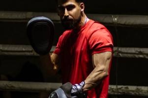 تصویر کلاس بوکس سعید صفری