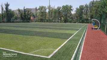 تصویر چمن مصنوعی راه آهن اکباتان تهران
