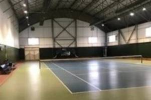 تصویر زمین تنیس سهند تبریز