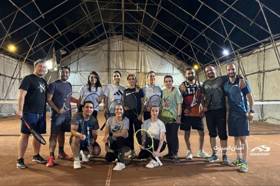 کلاس تنیس حوریه نیاورانی تهران