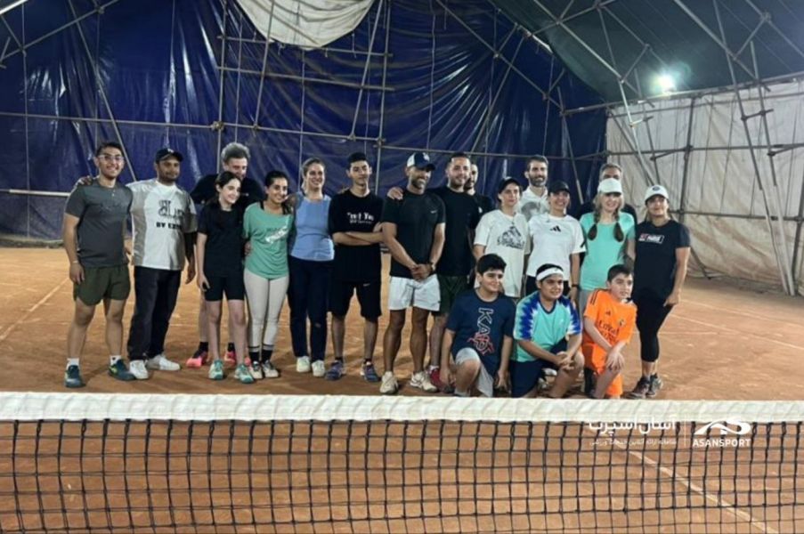 کلاس تنیس رهام نوشین مهر تهران