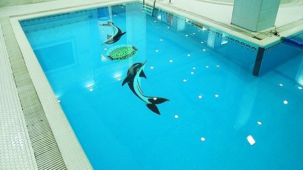 استخر گلایل سفید تهران