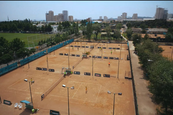 زمین تنیس ورزشگاه تنیس